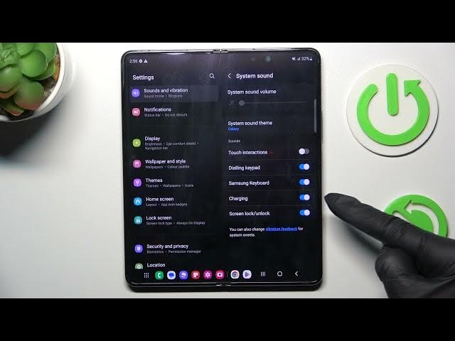 Video thumbnail for How to Turn On Charging Sounds on Samsung Galaxy Z Fold5?