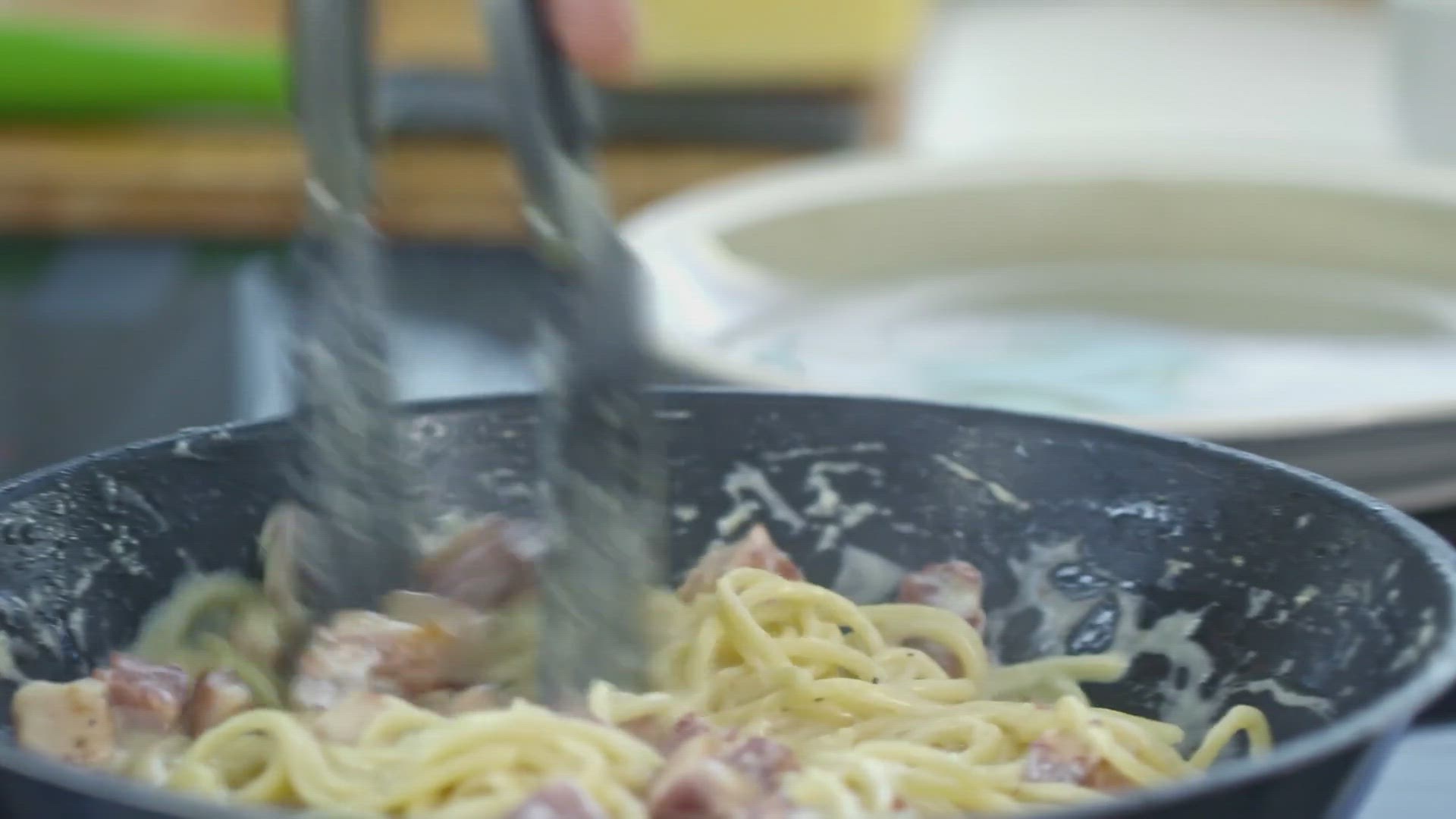 Video thumbnail for Easy Cajun Chicken and Sausage Pasta Skillet Recipe