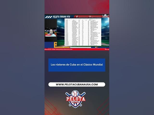 Video thumbnail for Los rósteres de Cuba en el Clásico Mundial