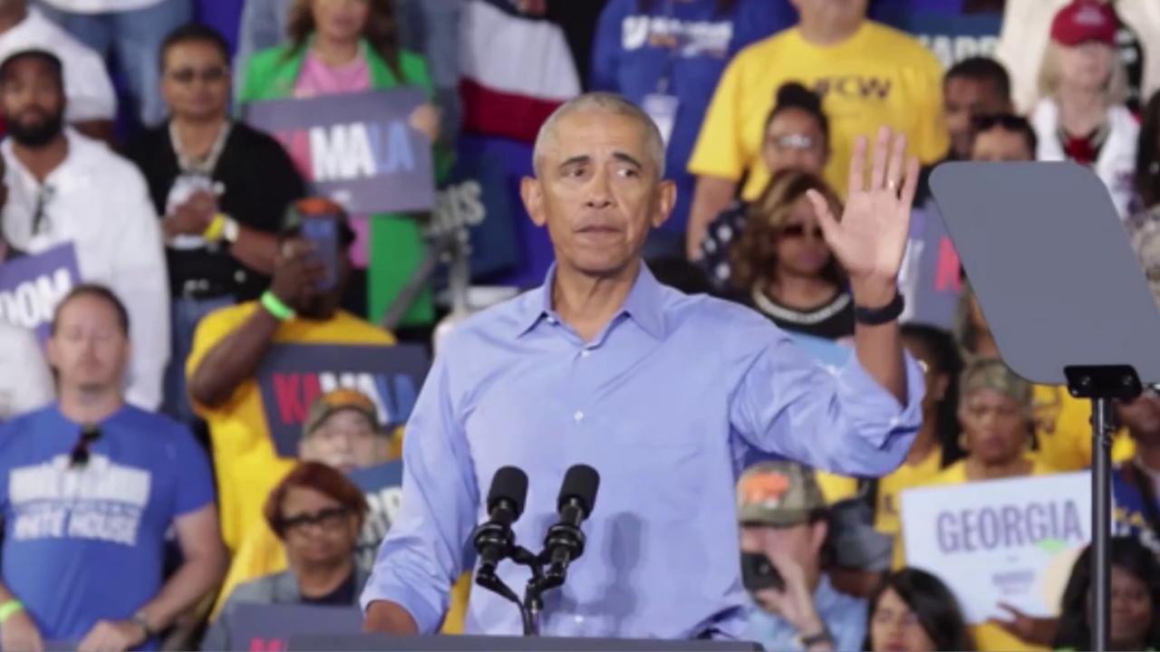 Video thumbnail for Barack Obama se lance dans le podcast littéraire.