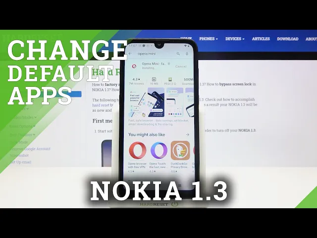 Video thumbnail for How to Change Default Apps on NOKIA 1.3 – Application Manager