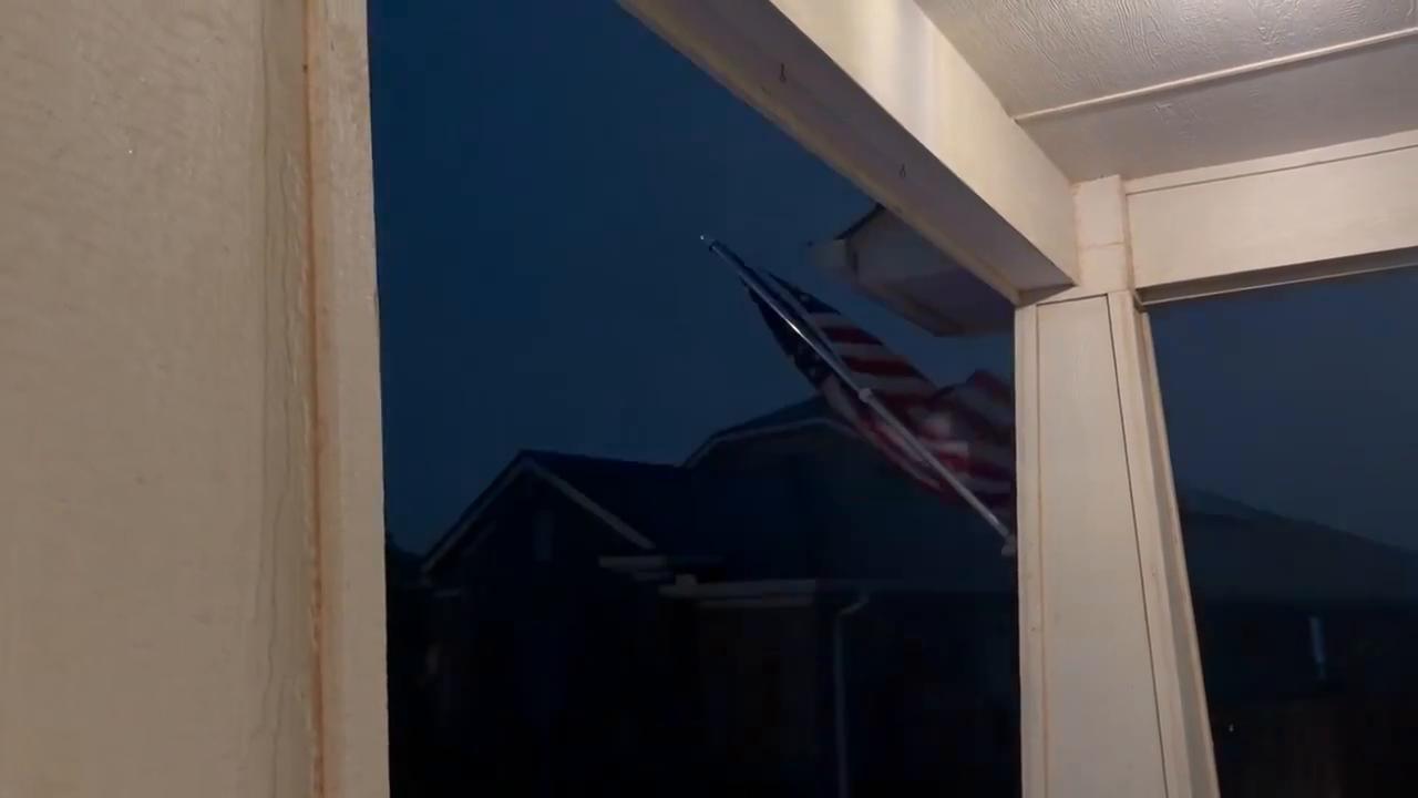 Video thumbnail for US: Independence Day Storm Brings High Winds to Norman, Oklahoma.