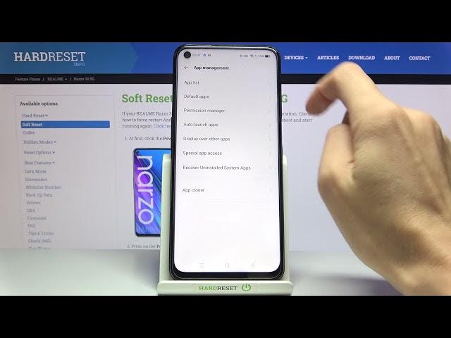 Video thumbnail for How to Change Default Browser – Default Apps Settings on REALME Narzo 30 5G