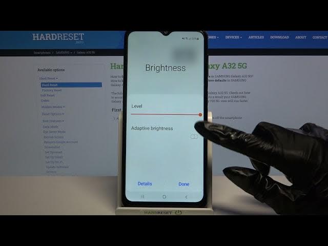 Video thumbnail for How to Enable Auto Brightness on Samsung Galaxy A32 5G - Activate Adaptive Screen Light