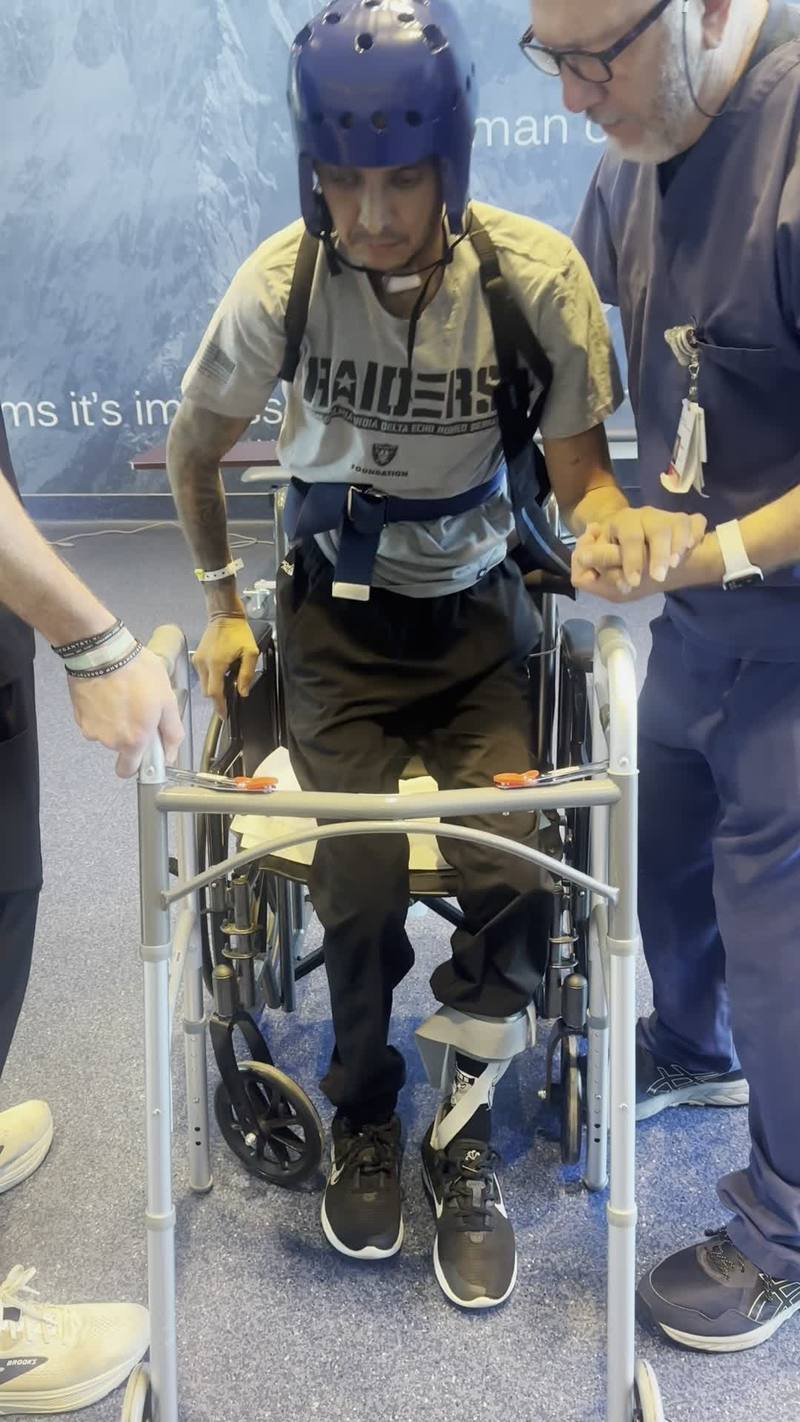 Video thumbnail for Relearning to Walk after a Traumatic Brain Injury
