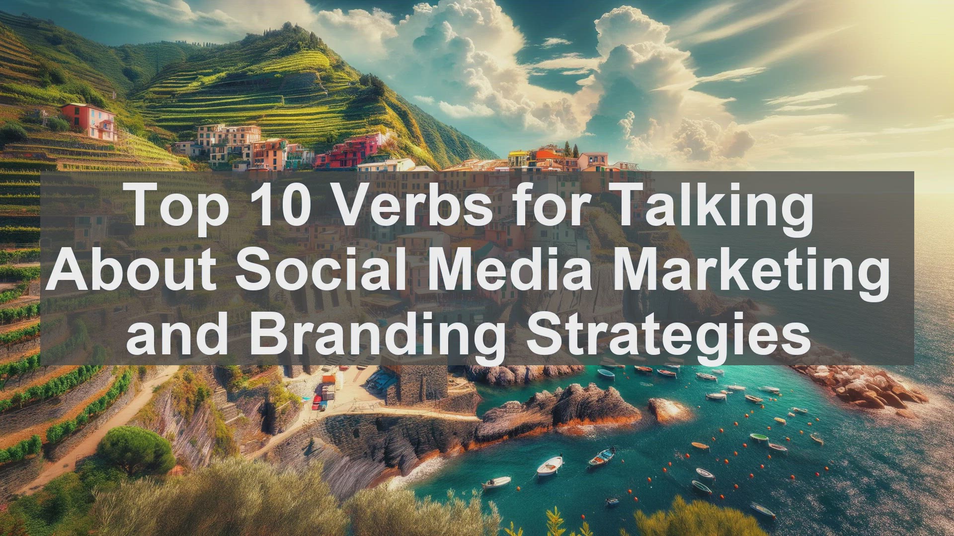 'Video thumbnail for Top 10 Verbs for Talking About Social Media Marketing and Branding Strategies'