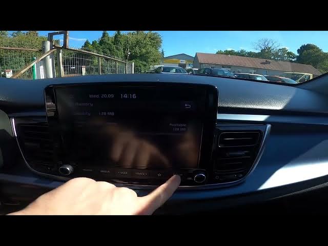 Video thumbnail for How to Check Memory Capacity of System in Kia Rio IV ( 2017 - now )