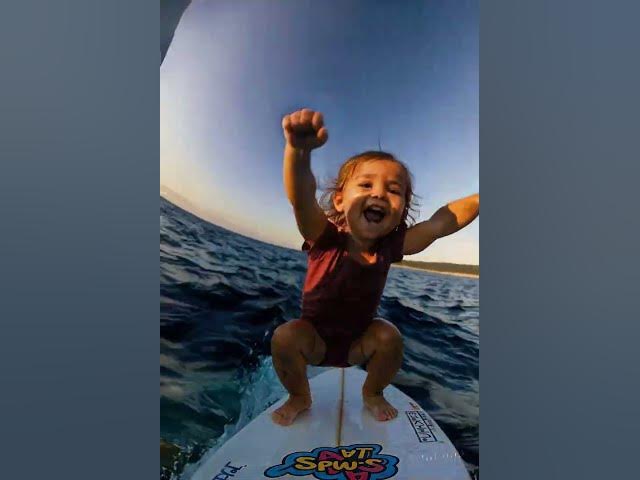 Video thumbnail for baby playing surfing #short #Shorts #Baby #cute