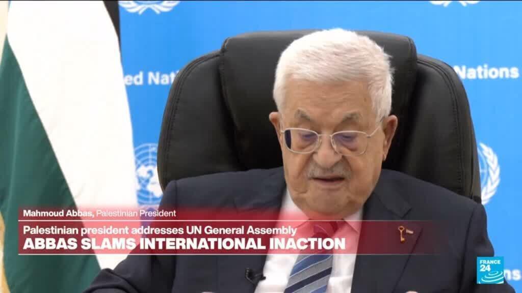 Video thumbnail for REPLAY: Palestinian president Abbas addresses UN General Assembly