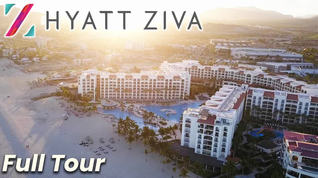 Video thumbnail for ben hedges: los cabos all-inclusive: stunning hyatt ziva full resort tour!