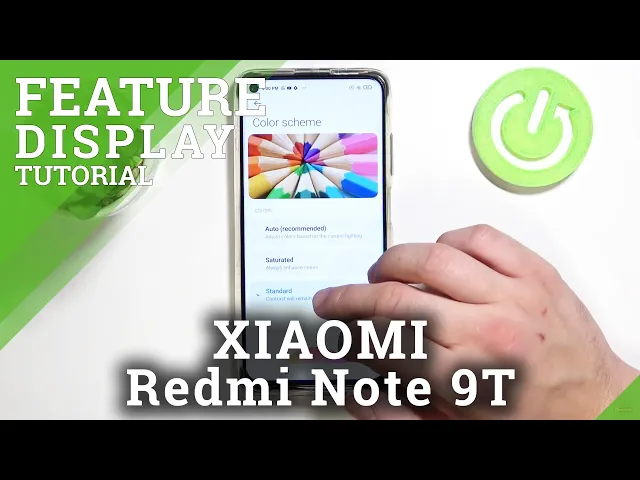 Video thumbnail for How to Find & Manage Display Settings on XIAOMI Redmi Note 9T – Adjust Display Options