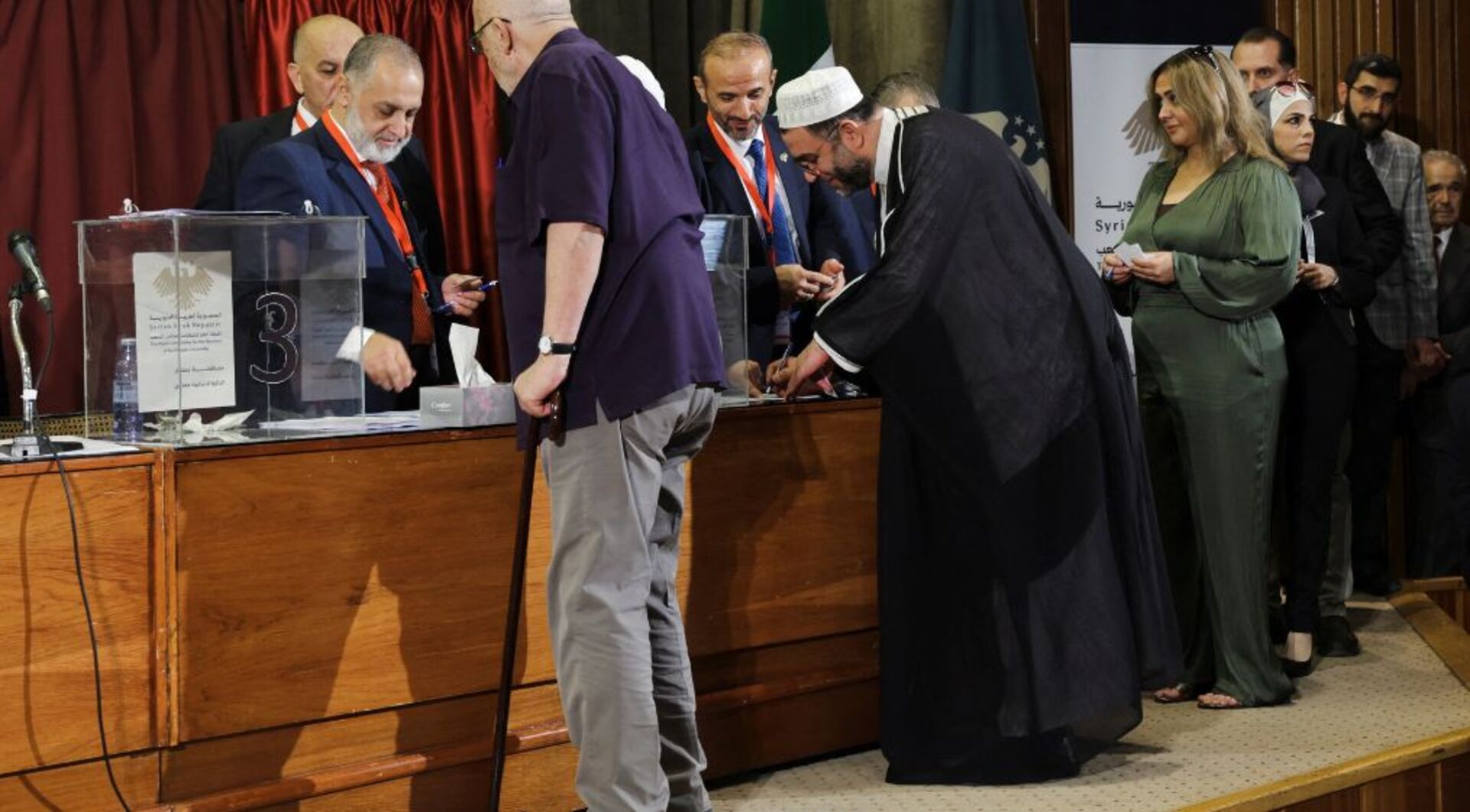 'Video thumbnail for Syria counts votes after indirect election for first post-Assad parliament'