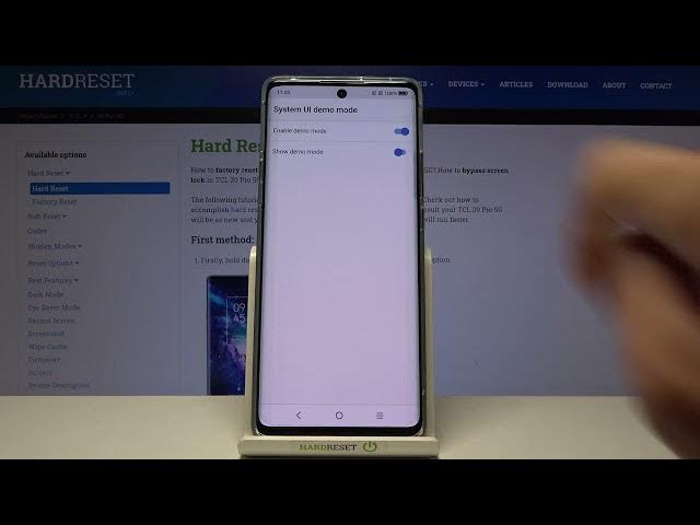 Video thumbnail for How to Enable Demo Mode on TCL 20 Pro 5G – Enter Demonstration Mode