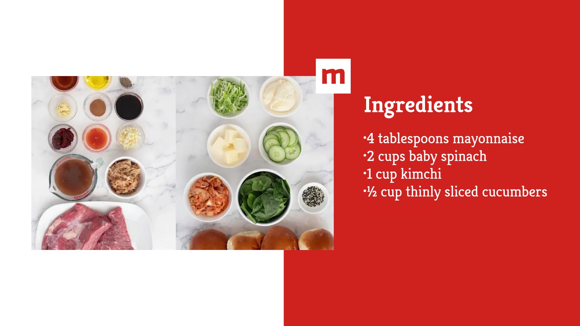 Video thumbnail for Korean Barbecue Bulgogi Brisket Sandwich Recipe