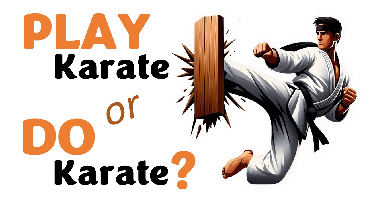Video thumbnail for Do You "Play" or "Do" Karate? Martial Arts English Lesson
