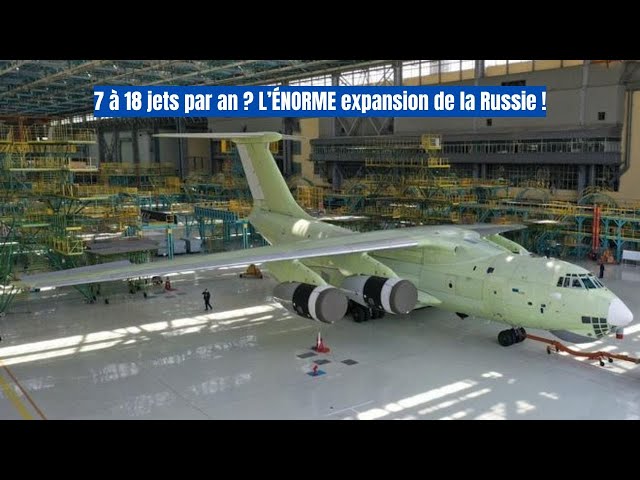 Video thumbnail for La Russie vise 12 avions Il-76 par an d’ici 2027 — voici comment elle compte y parvenir