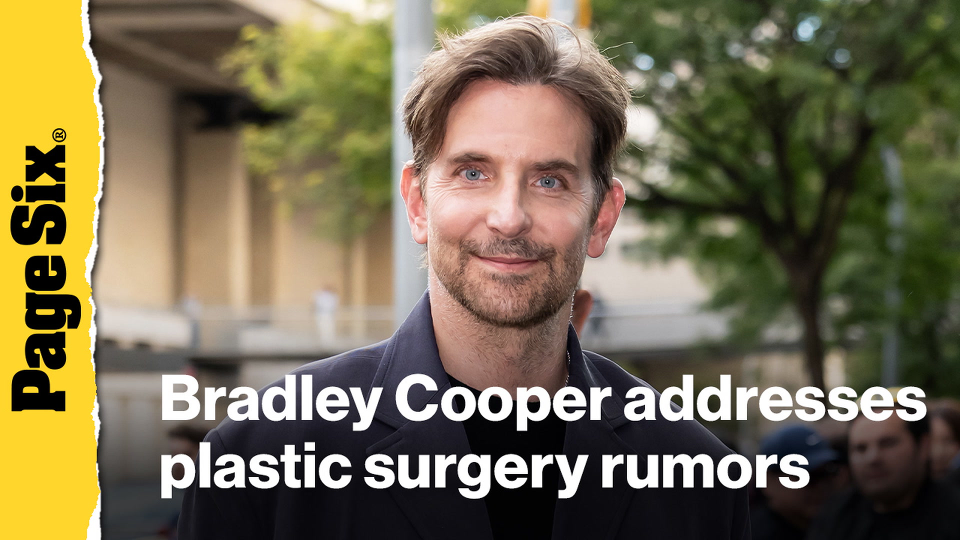 Video thumbnail for Bradley Cooper finally addresses plastic surgery rumors