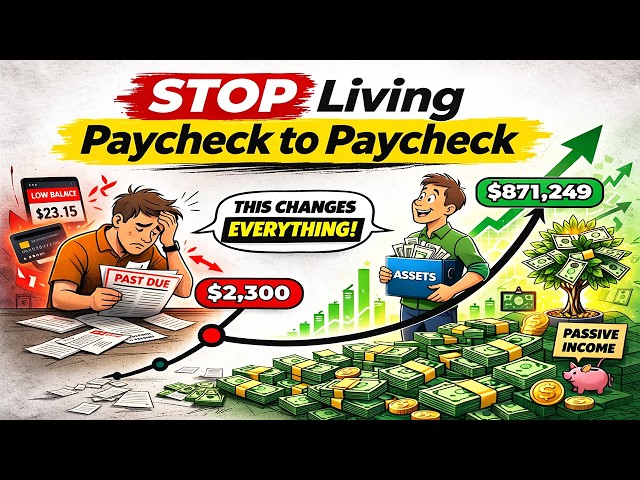 Video thumbnail for Stop Living Paycheck to Paycheck The Wealth Building System That Creates Financial Freedom