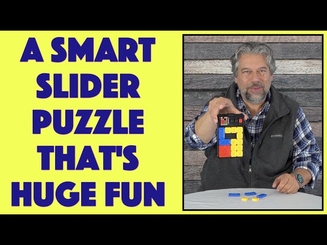 Video thumbnail for Giiker Super Slide Sliding Puzzle Game -- DEMO & REVIEW
