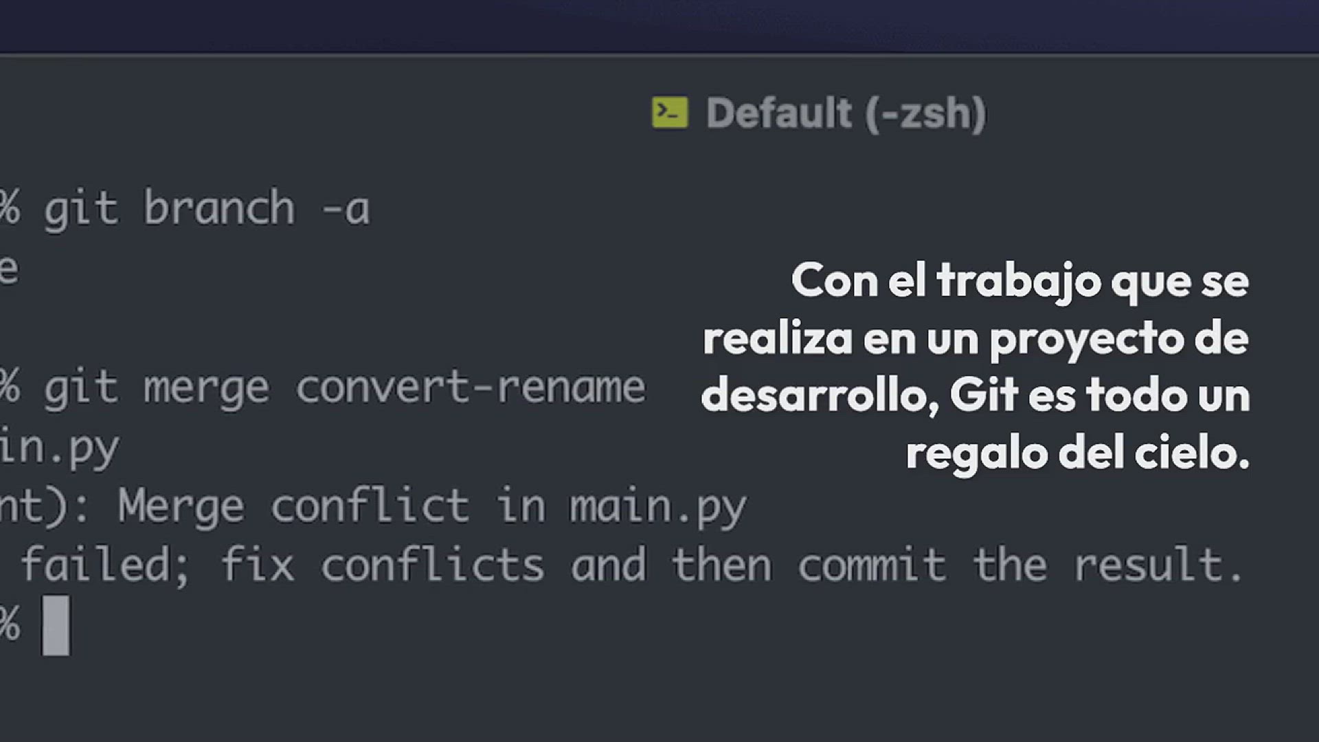 Video thumbnail for Cómo Ejecutar Tareas Complejas de Fusión (Merge) en Git
