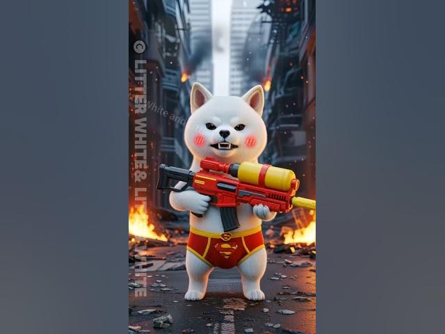 Video thumbnail for Giant kitten goes crazy after swallowing a bug!  | A brave puppy's epic rescue mission  | #shortfilm