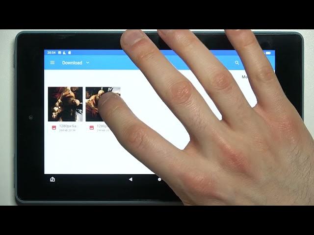 Video thumbnail for How to Transfer Files on AMAZON Fire 7 - Move Files