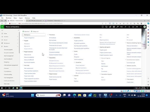 Video thumbnail for Project management Accounting in D365 live-3