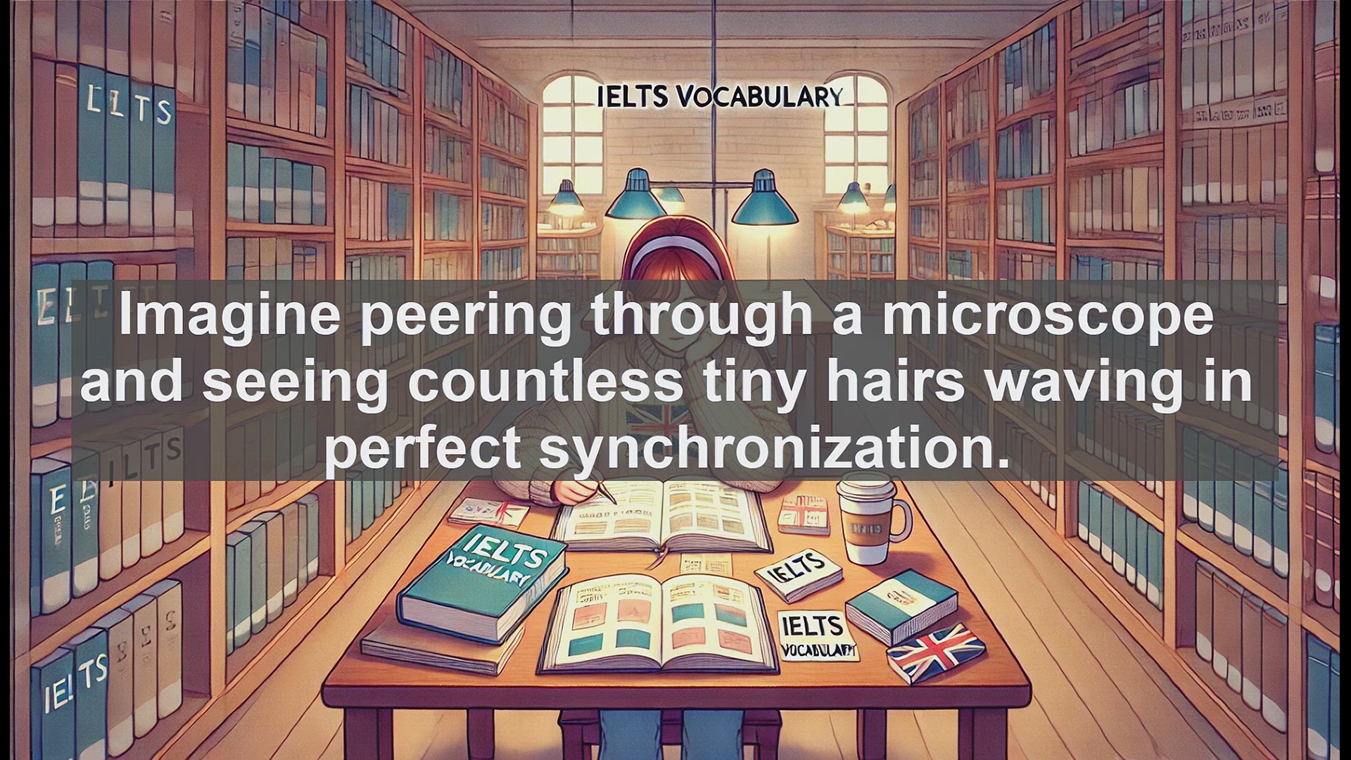 'Video thumbnail for 2000 Must Know IELTS 9.0 Vocabulary - Ciliated: Exploring Microscopic Wonders in IELTS Vocabulary'