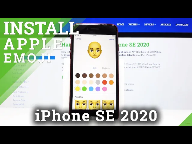 Video thumbnail for How to Set Up Memoji Stickers on iPhone SE 2020 – Install Memoji