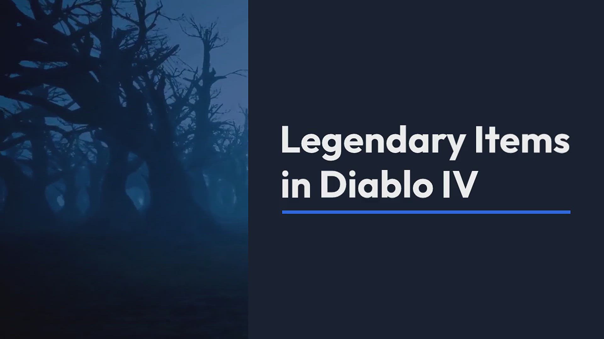 'Video thumbnail for Legendary Items In Diablo IV'