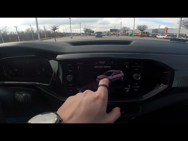 Video thumbnail for How to Check Vehicle Status in Volkswagen T-Cross ( 2018 - now )