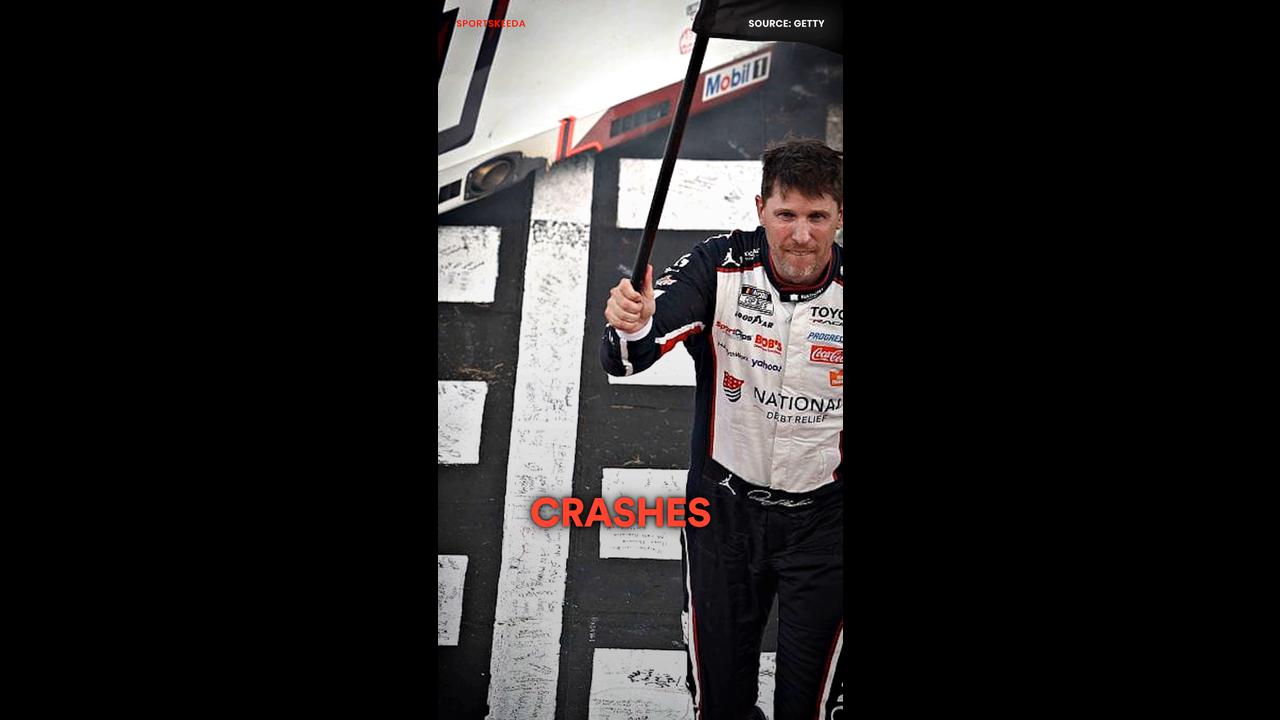 Video thumbnail for Denny Hamlin Owns Pocono Raceway!