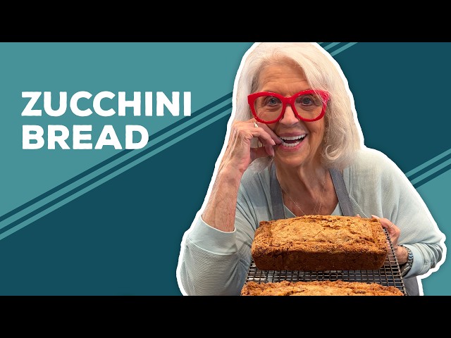 Video thumbnail for Love & Best Dishes: Zucchini Bread Recipe | How to Make Zucchini Bread From Scratch
