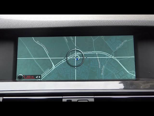 Video thumbnail for How to Enter Navigation in BMW Series 5 F10/F11 ( 2010 – 2017 ) - Enter and Manage Navigation