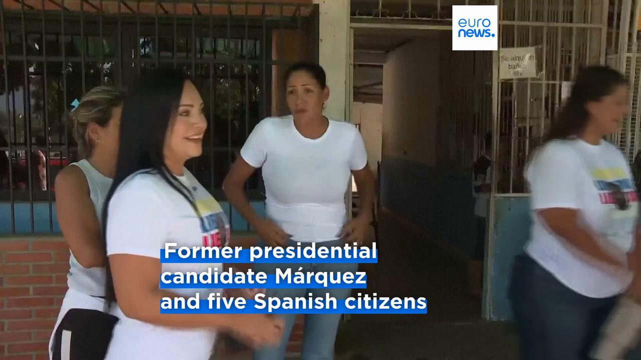 Video thumbnail for Venezuela frees several high-profile opposition figures and activists