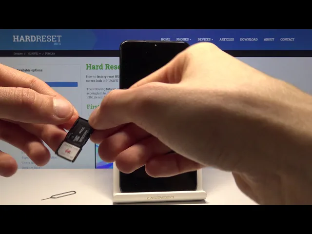 Video thumbnail for How to Input SIM & SD Card into HUAWEI P30 Lite?