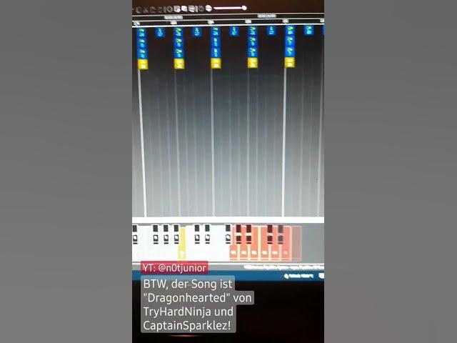 Video thumbnail for "Dragonhearted" auf Notenblöcken? - JuniorWMG #shorts