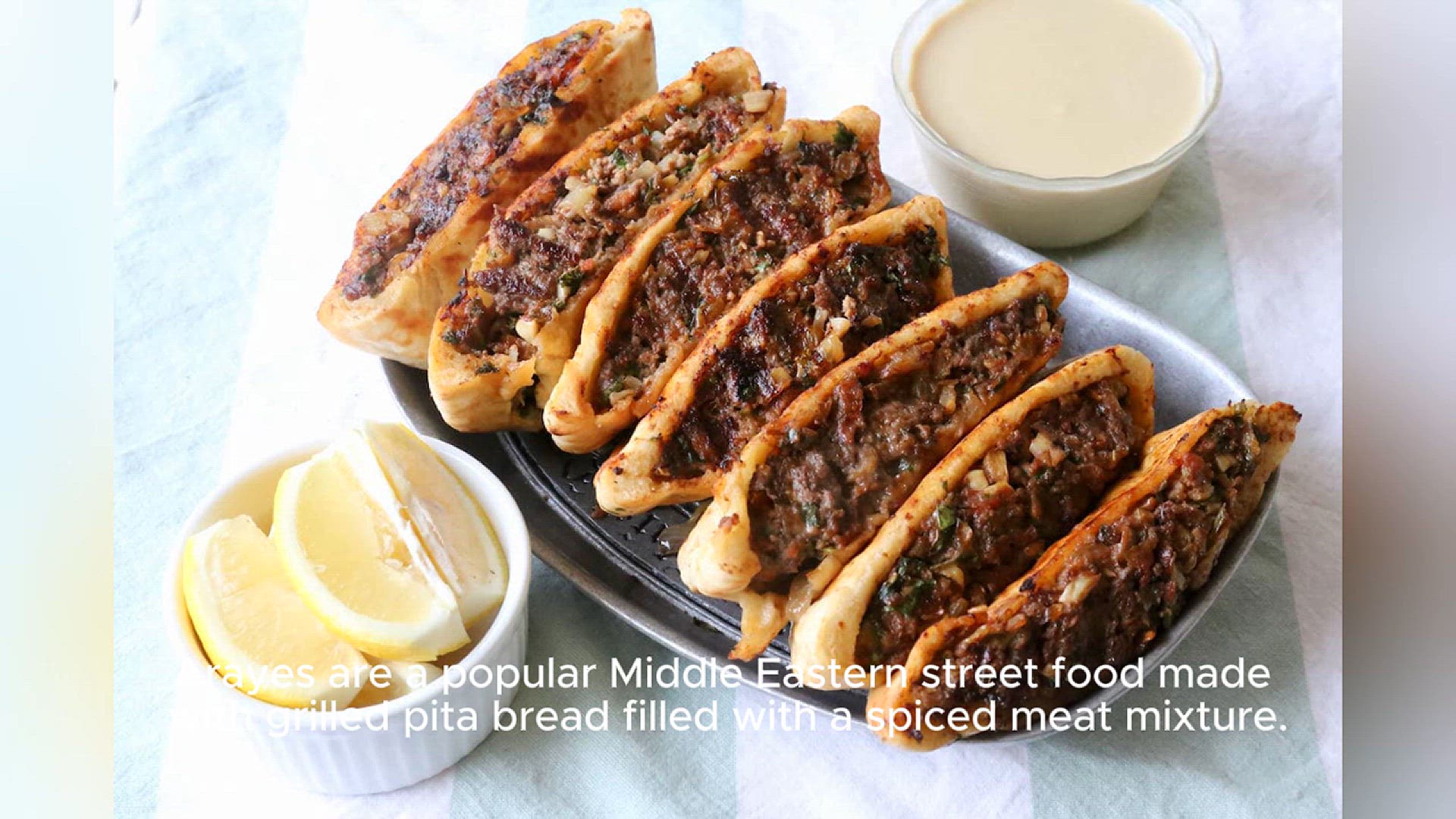 Video thumbnail for arayes recipe