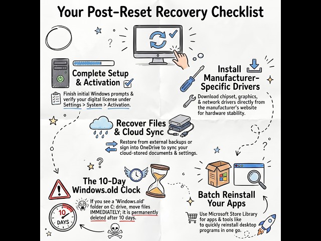 Video thumbnail for Restoring PC After Windows Reset