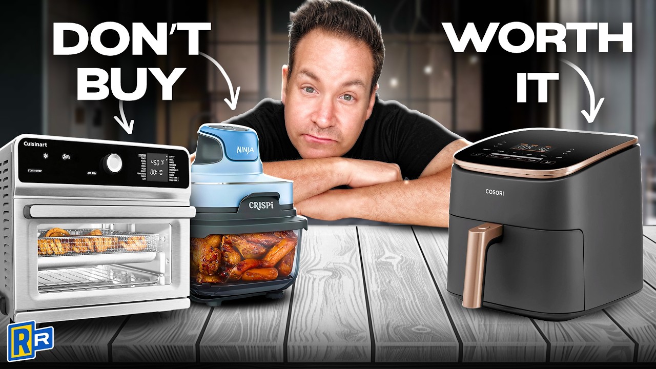Video thumbnail for I Tested the TOP Air Fryers of 2025 — Here's the WINNER!