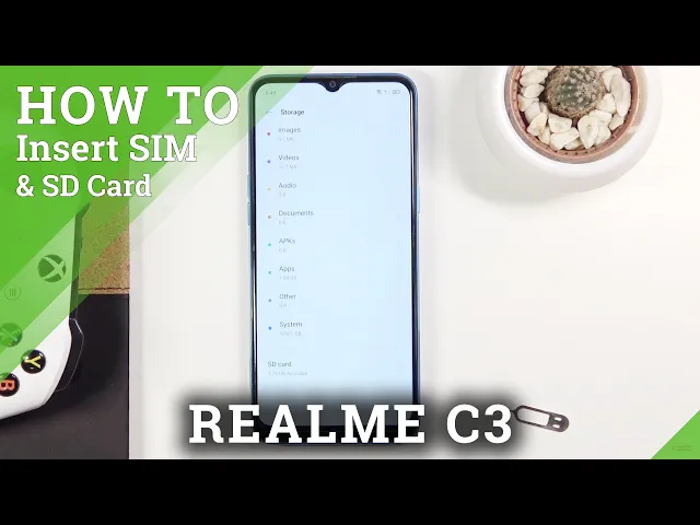Video thumbnail for How to Insert Nano SIM & Micro SD Card in REALME C3 – SIM & SD Cards Installation