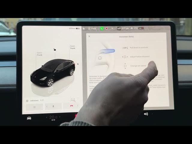 Video thumbnail for TESLA – How to Enable Automatic Emergency Braking
