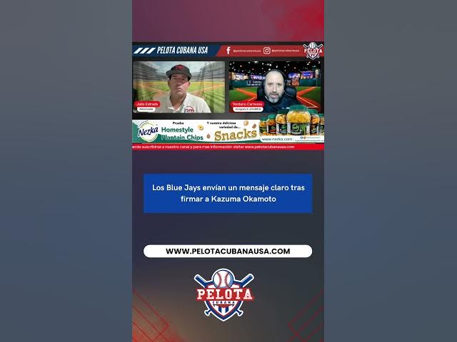 Video thumbnail for Los Blue Jays envían un mensaje claro tras firmar a Kazuma Okamoto