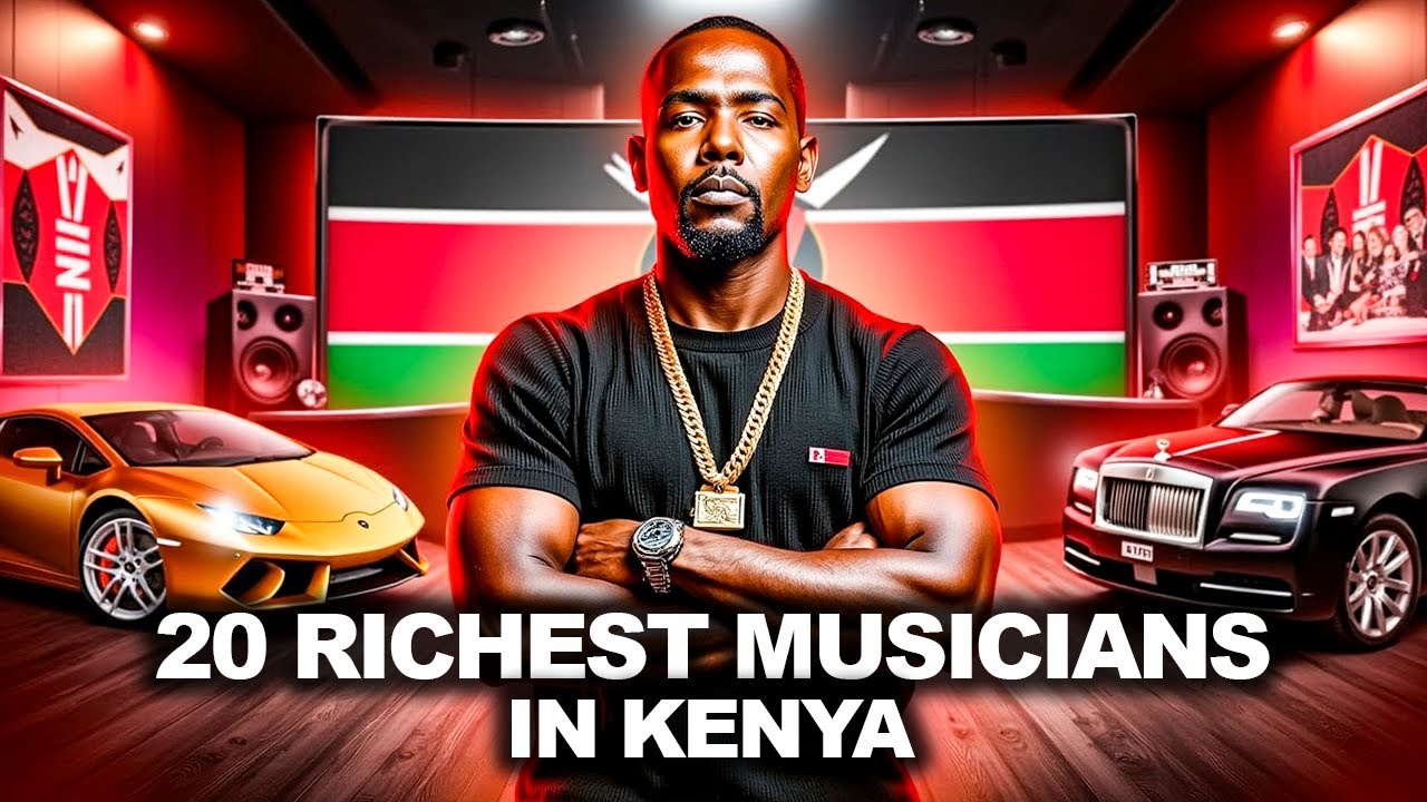 Video thumbnail for 20 richest Musicians in Kenya | Richest Musicians In Kenya 2025