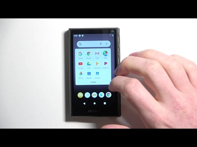 Video thumbnail for Sony NW 100A - How To Connect With WiFi