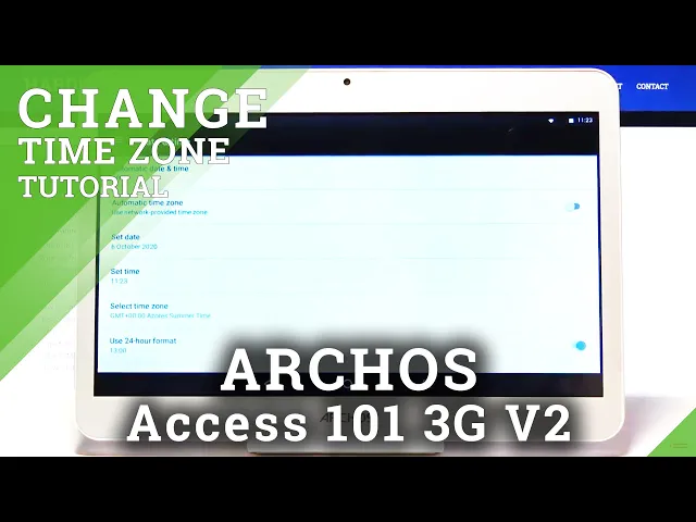 Video thumbnail for How to Change Time & Date on ARCHOS Access 101 3G V2 – Time Settings
