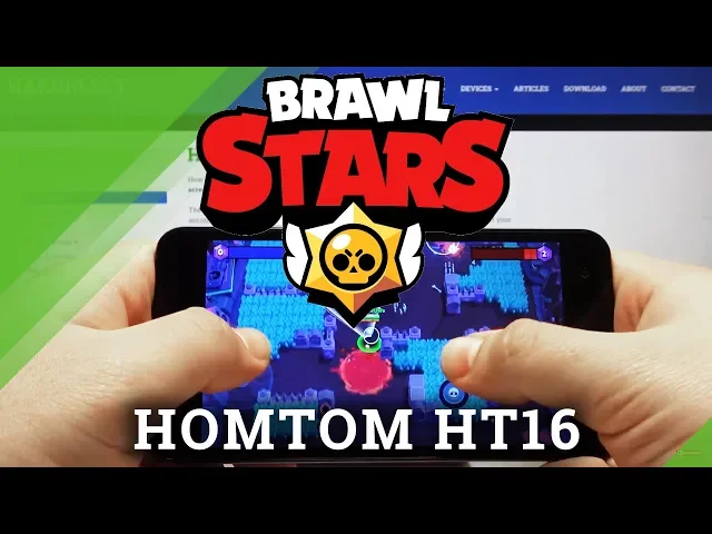 Video thumbnail for Brawl Stars on HOMTOM HT16 – Check Performance