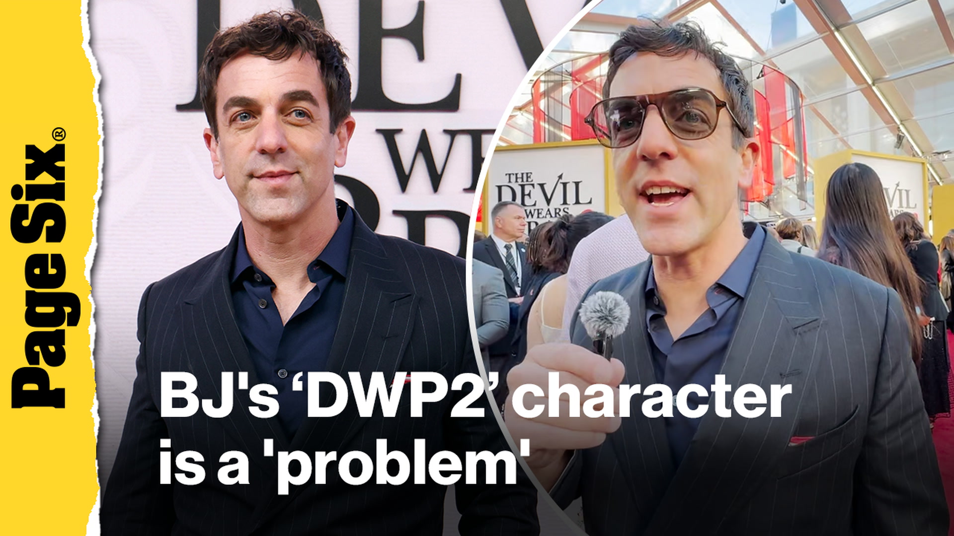 Video thumbnail for BJ Novak pulls curtain on 'Devil Wears Prada 2' character