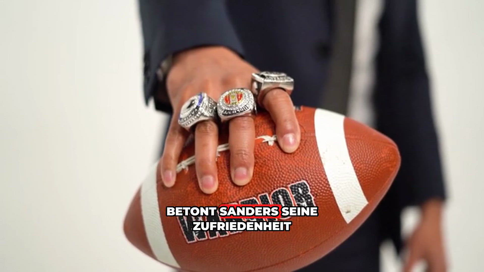 'Video thumbnail for Colorado-Coach Deion Sanders erteilt Cowboys-Gerüchten klare Absage'