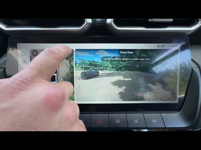 Video thumbnail for MG ZS – How to Enable Camera Track Line